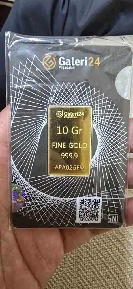 Emas logam mulia 5gr, 10 gram Galeri 24
