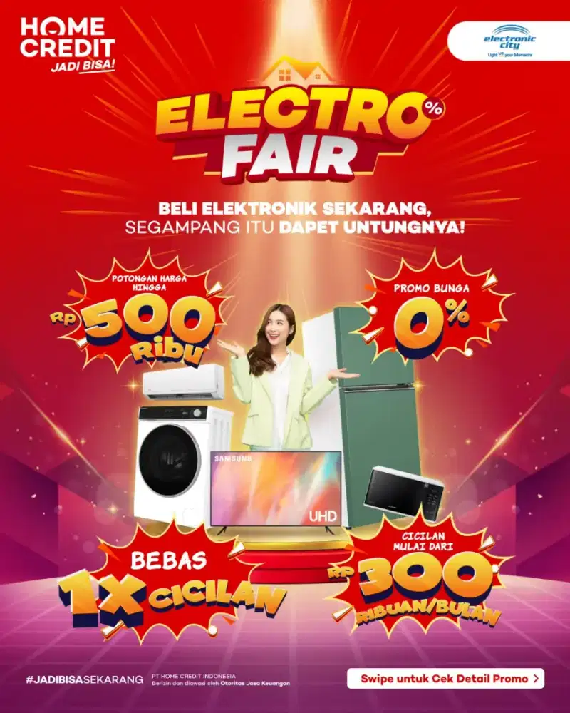 Promo Electro Fair by Home Credit