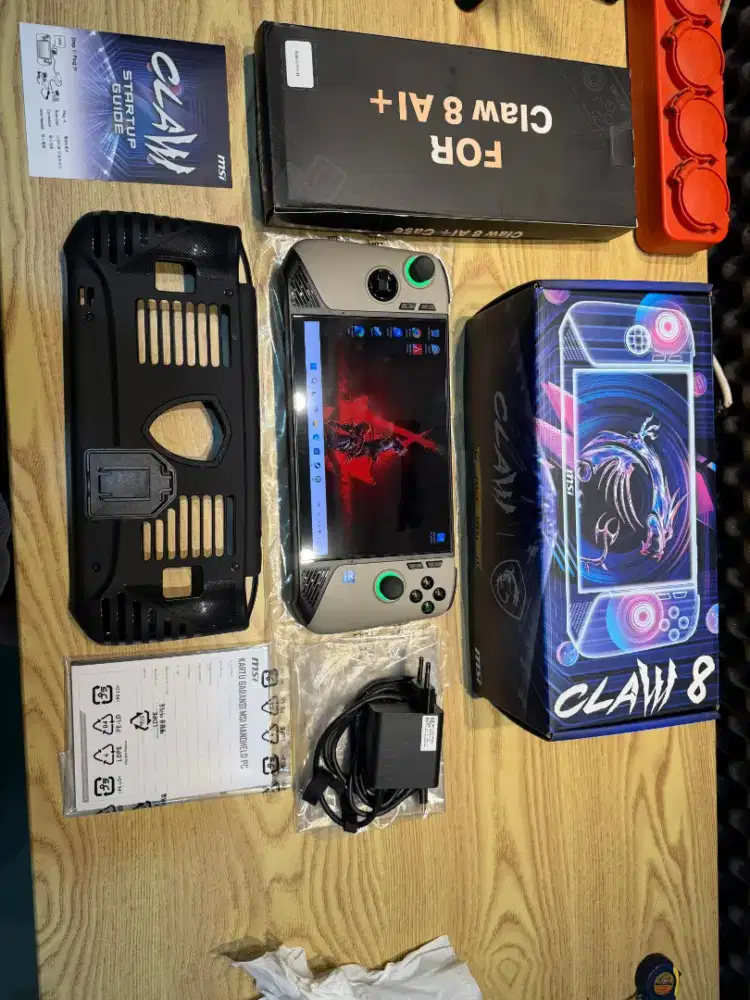MSI CLAW 8AI+
FULLSET LIKE NEW
PEMBELIAN 31 DESEMBER 2025
FULL GAME