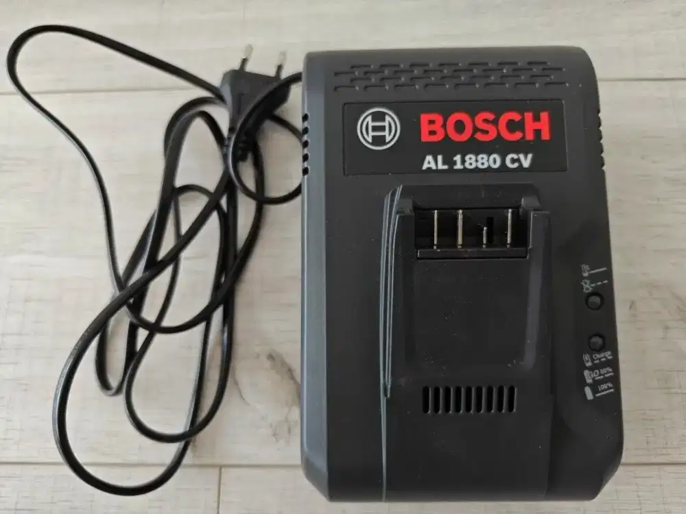 Charger baterai Bosch AL 1880 procore 18volt mesin alat drill