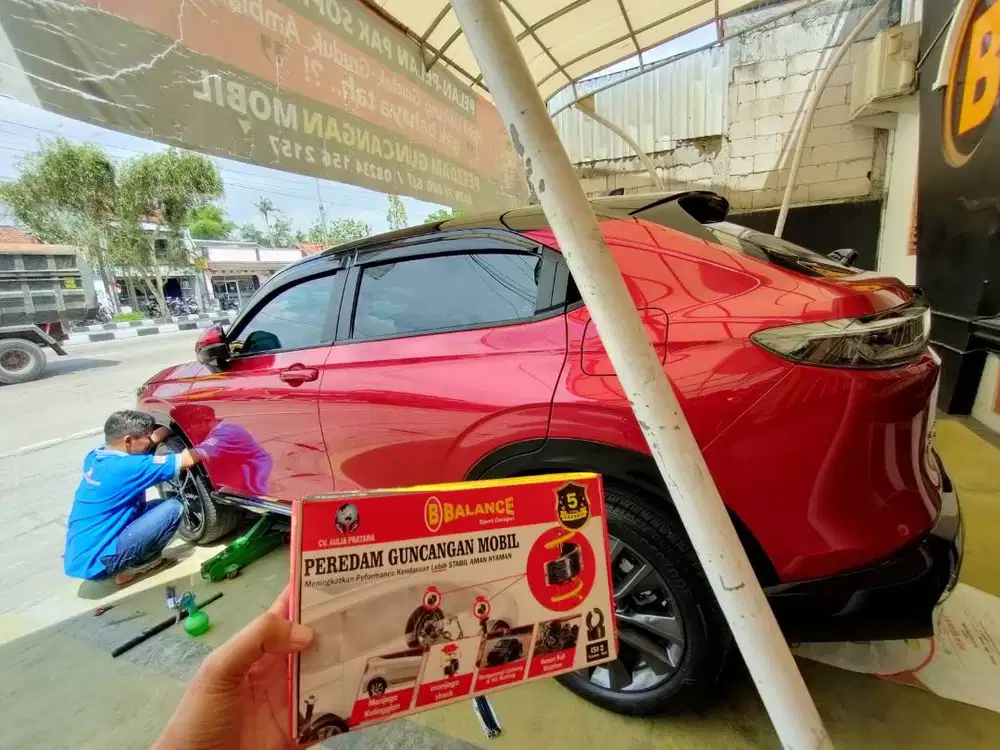 Mobil MENTOK akibat Full Muatan Solusinya pasang Balance Spring Buffer