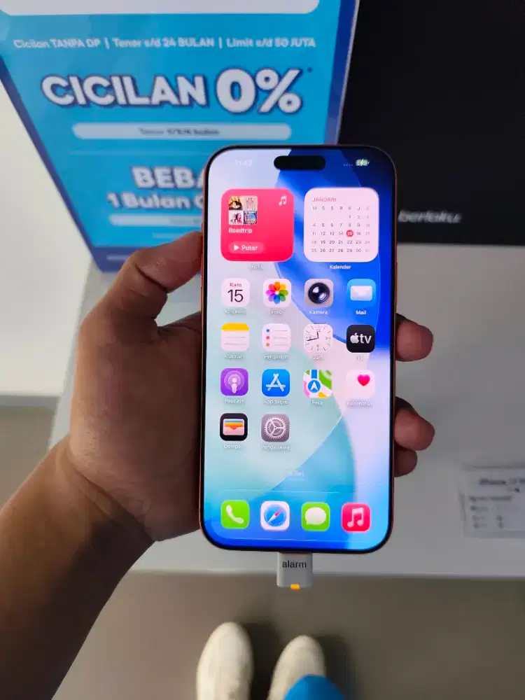 iPhone 17 Pro Max Cosmic Orange/ Bunga ringan dan proses kredit cepat