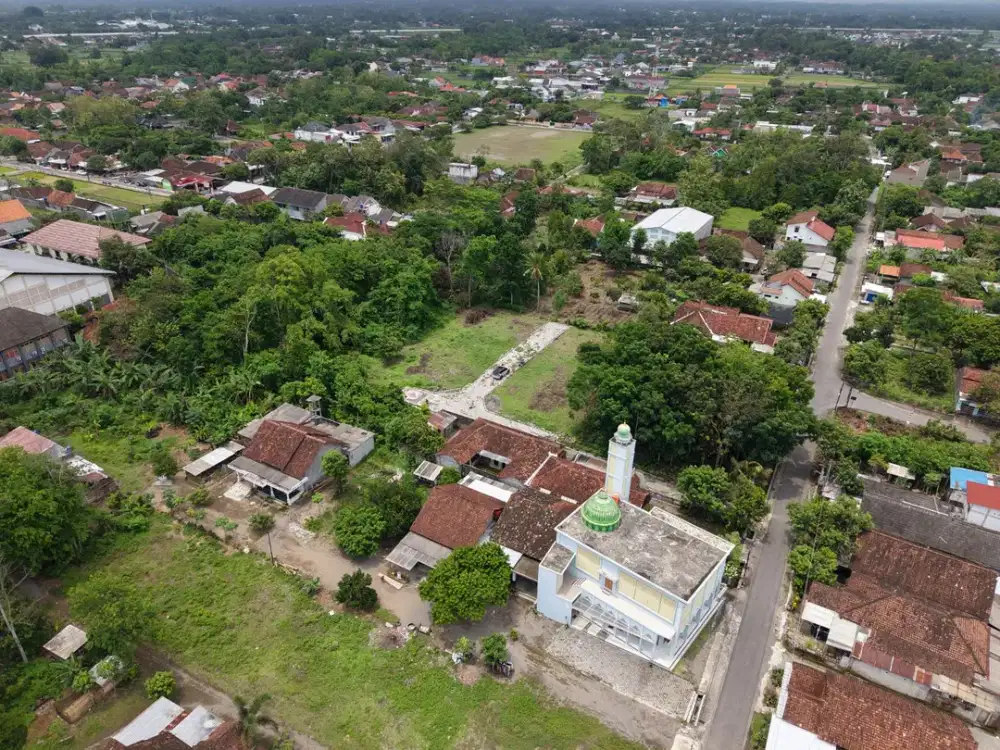 2 Tanah SHM dekat Masjid Cocok untuk Rumah Pensiun dan Lingkungan Asri