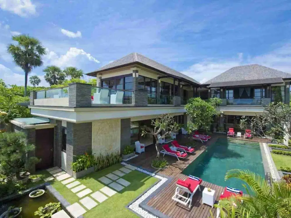 dijual villa beach front seminyak