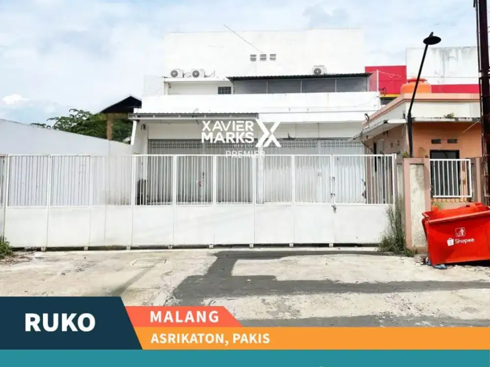 Disewakan Ruko Bekas Gudang Shopee di Asrikaton Pakis Malang