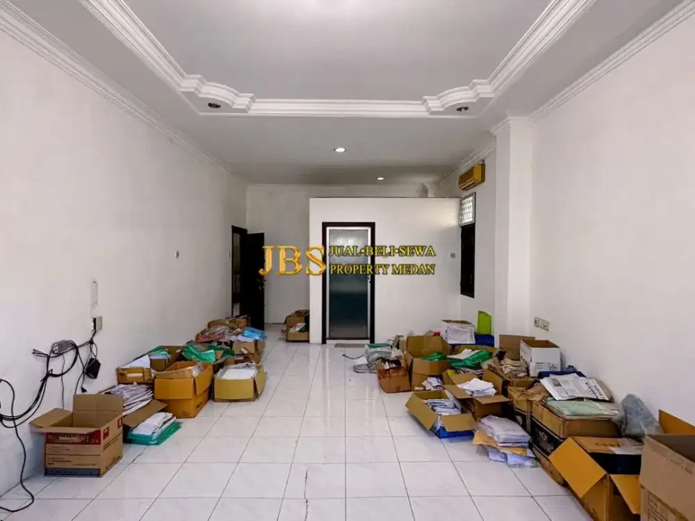 Ruko 4 Tingkat Dijual di Komplek Multatuli Indah Daerah Polonia - Katamso