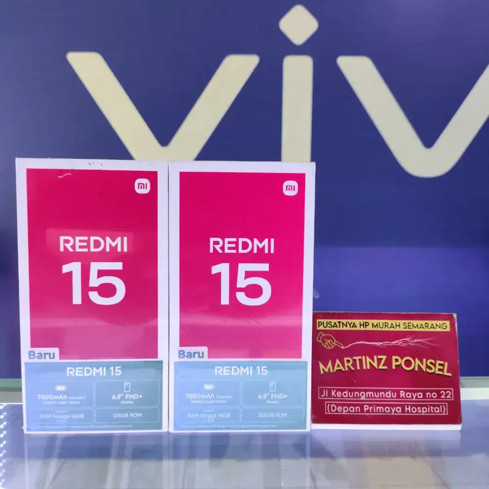 REDMI 15 8/128 , 8/256 GB NEW