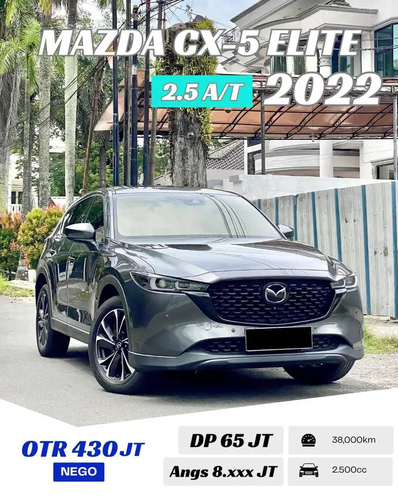 Mazda CX5 2.5 Elite 2022 odo 35ribuan