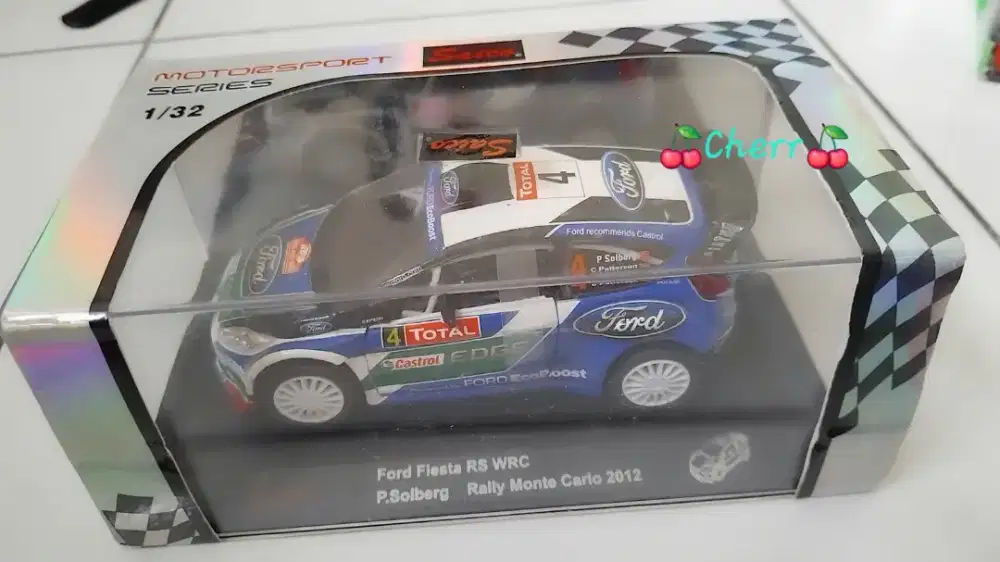 Diecast miniatur FordFiesta Abu Dhabi