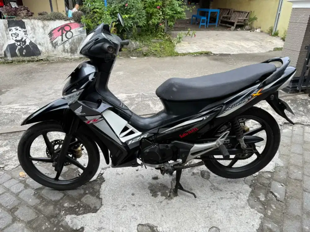 Supra 125 double cakram THN 2013 plat AB Kulon Progo