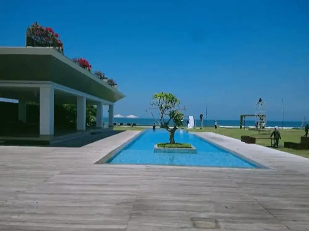 LUXURY VILLA BEACH FRONT SEMINYAK BALI.