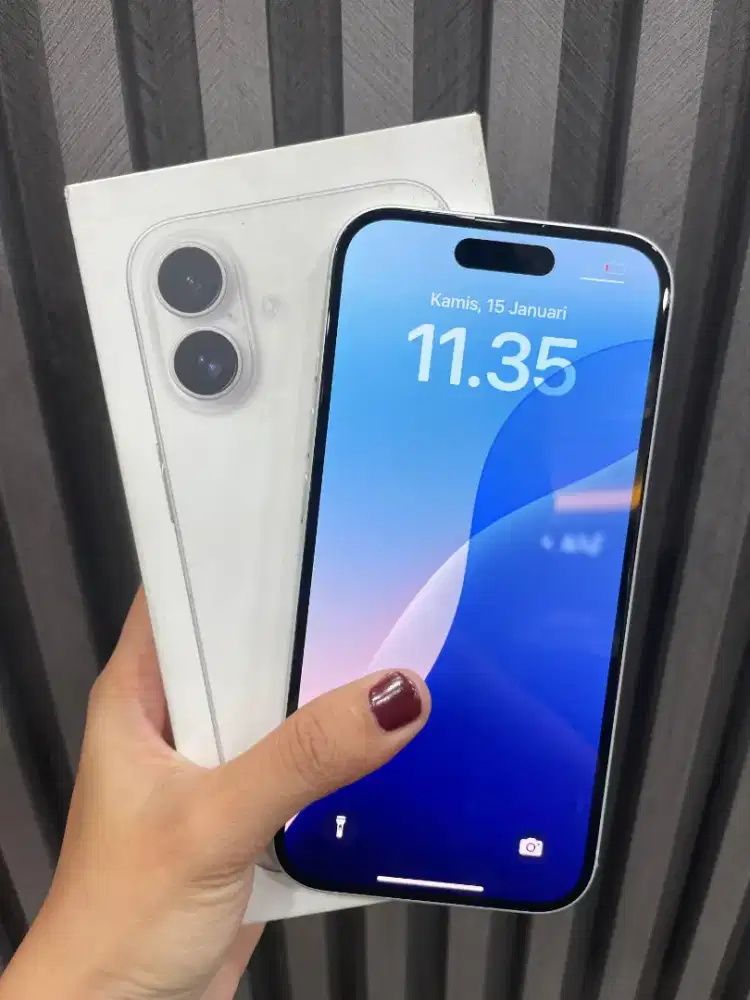 Iphone 16 128Gb Resmi Ibox ( Garansi On Januari 2027)