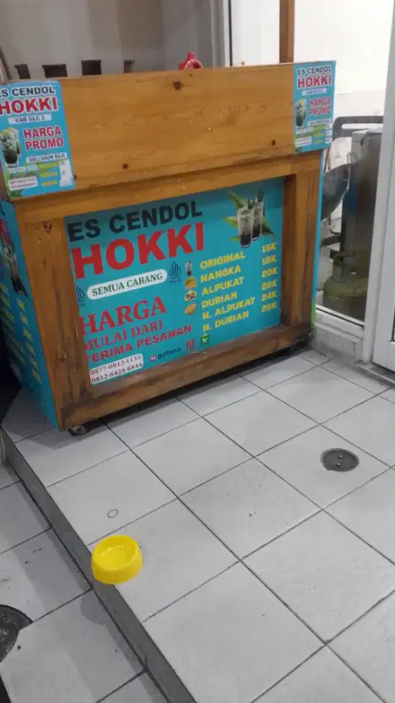 Dibutukan jaga stand cendol dan bakmi