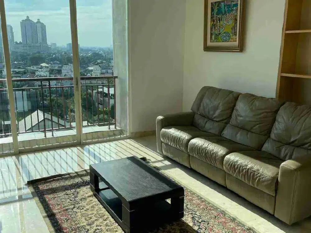 Disewakan Apartemen Senayan Residence – 1BR Mid Floor, Lokasi Strategis