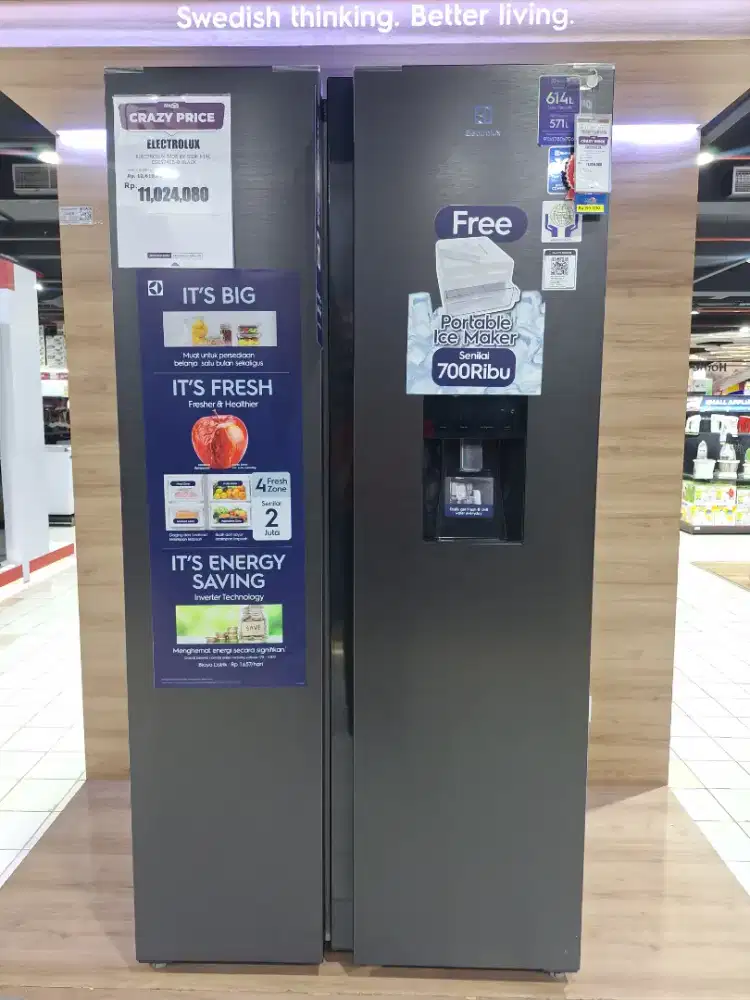 Kulkas SBS Electrolux