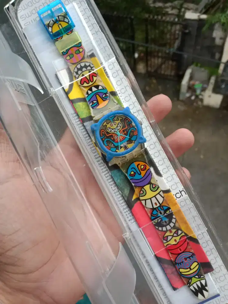 Jam swatch standar Gent Bones Limited Edition