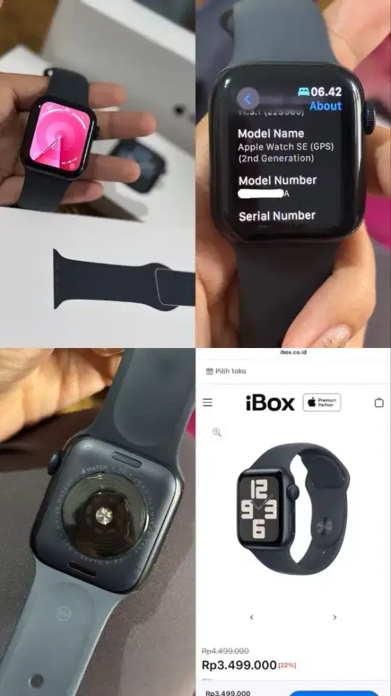 Apple Watch SE (2nd Generation)
GPS 40mm