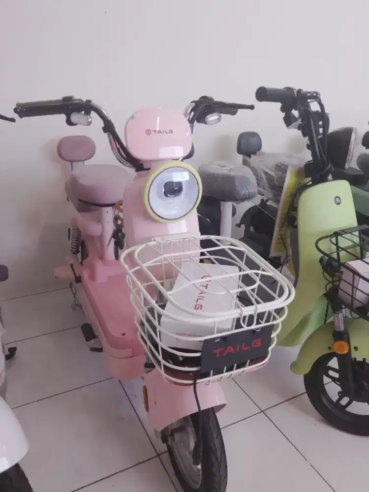 Sepedalistrik tailg pink cantik promo