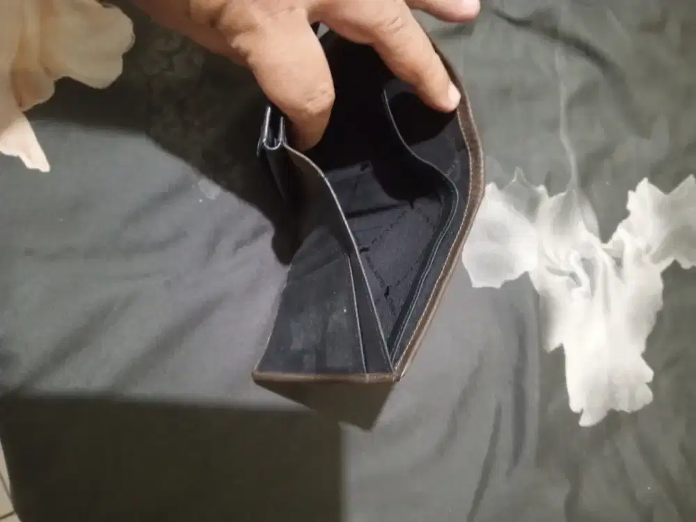 dompet cowok braun buffel original