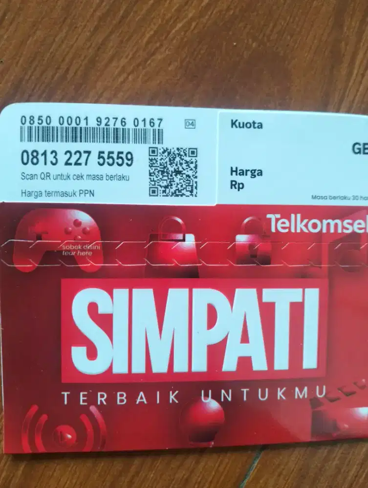 Perdana Nomor Cantik Simpati 11 digit Telkomsel
