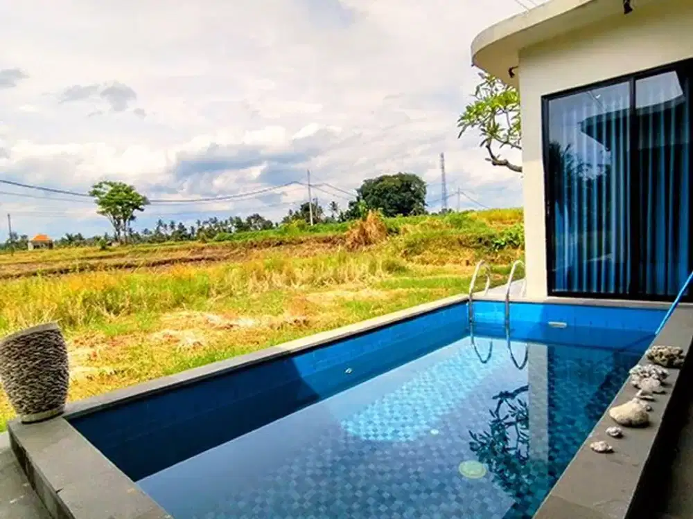 AMR-196.JHM | For Monthly Rent – Villa by the Rice Fields (Front View) in Ubud, Bali