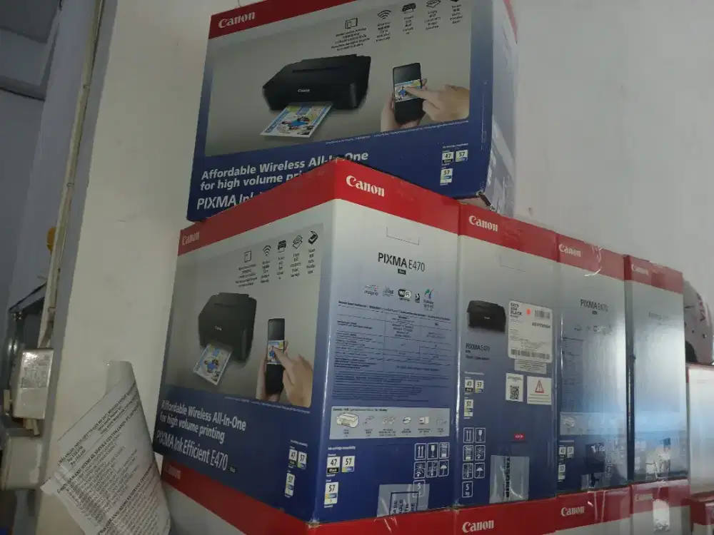 PRINTER CANON E470 ALL IN ONE WIFI