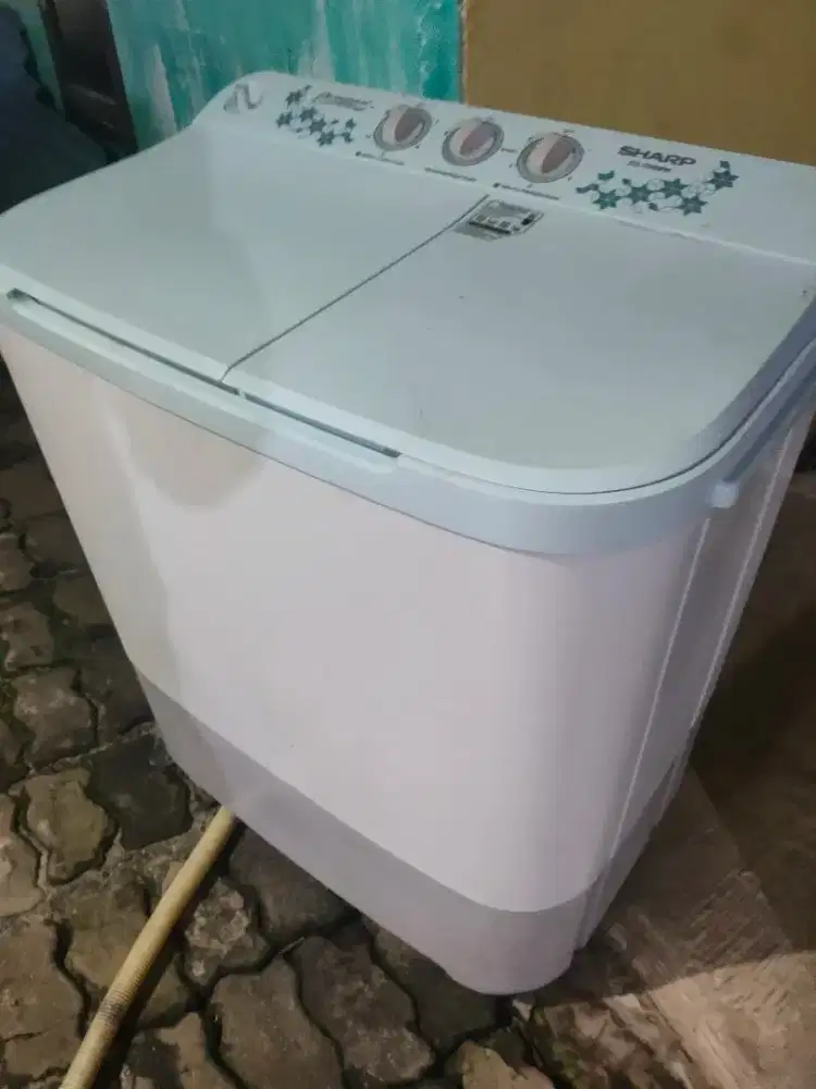 Mesin cuci Sharp seri EsT90 WM 9kg noken smua msh di pake normal