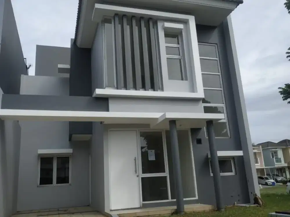 Dijual Rumah Hook Cluster Rumah Serenade Lake Gading Serpong Tangerang