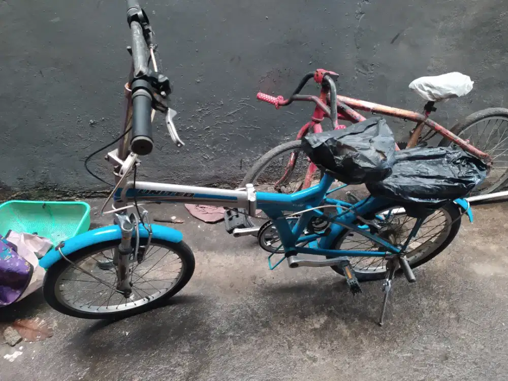jual cepat sepeda lipat merk united
