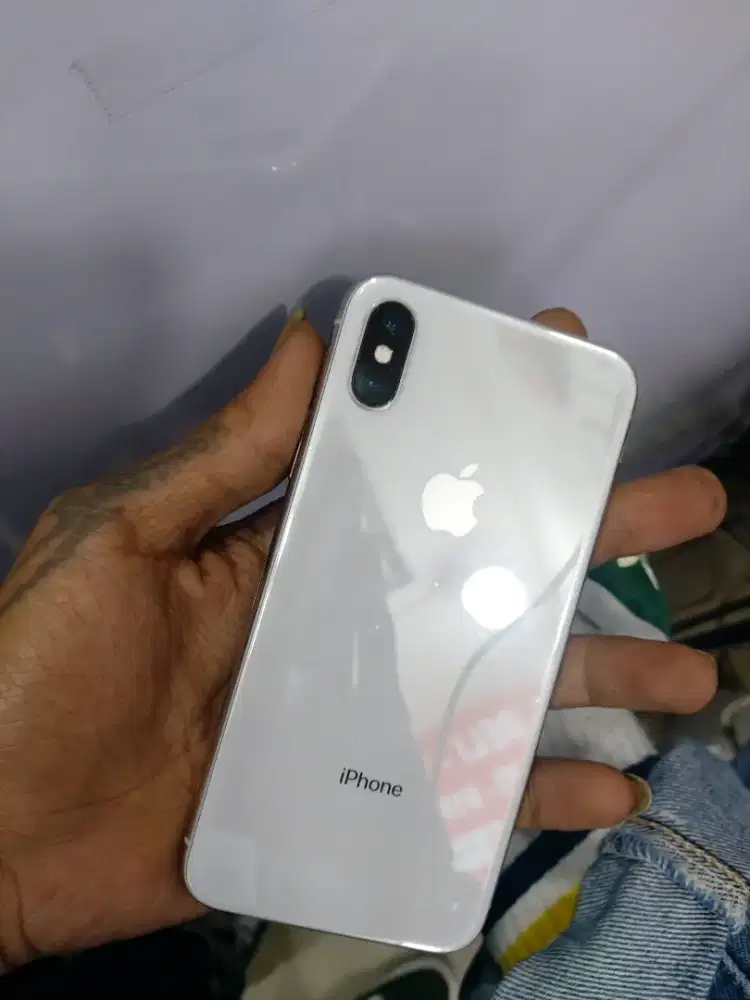 Iphone X 64gb all operator pemakaian lama