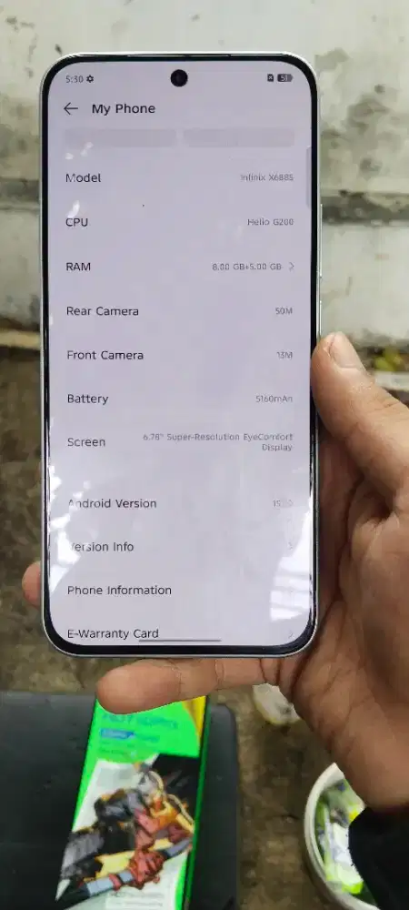 Di jual infinix hot 60 pro