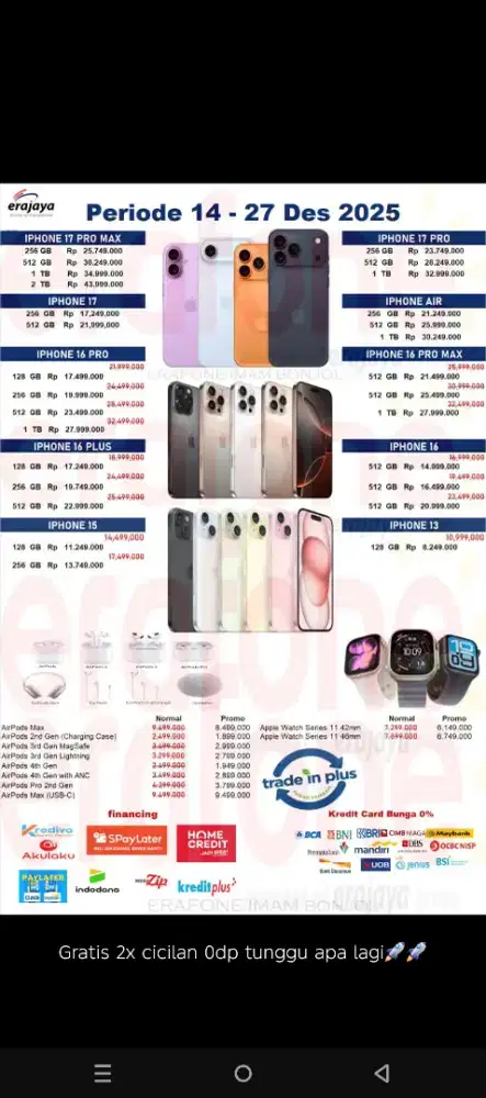 Ready alltype handphone and iphone 256 1tb