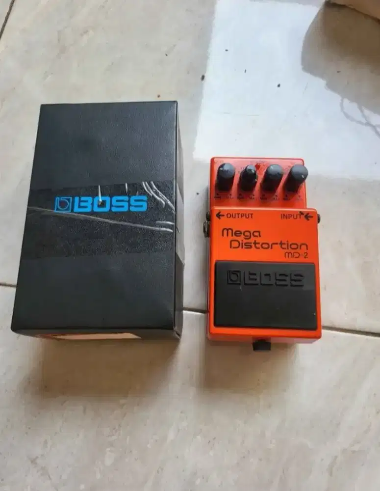 Boss MD 2 Distortion  Pedal Effects