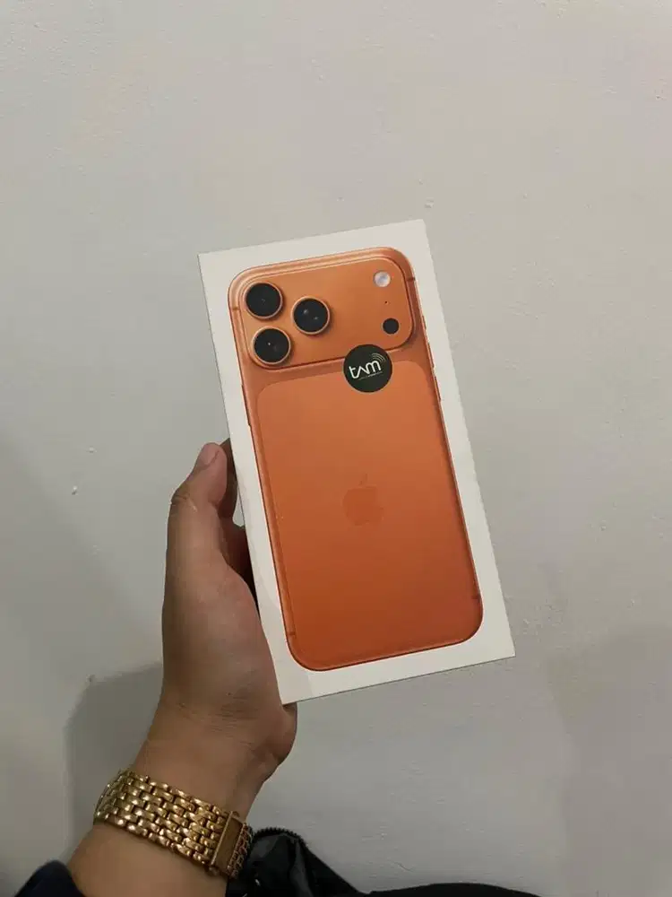 iphone 17 promax cosmic orange new segel ibox