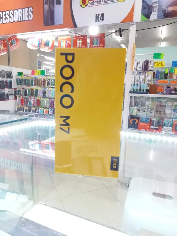 Poco M7 8/256gb New Garansi resmi