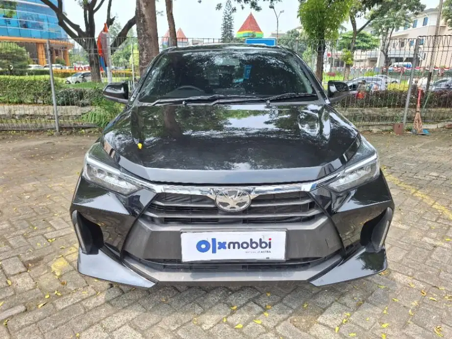 DP RINGAN Toyota Agya 1.2 G Bensin-AT 2023 Hitam CEZUB