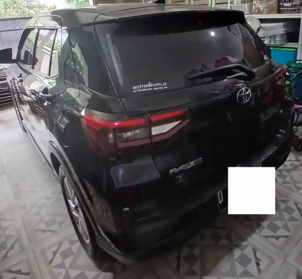 Jual toyota raize 1.2 AT th 2021 D stnk 1 th msh pjg