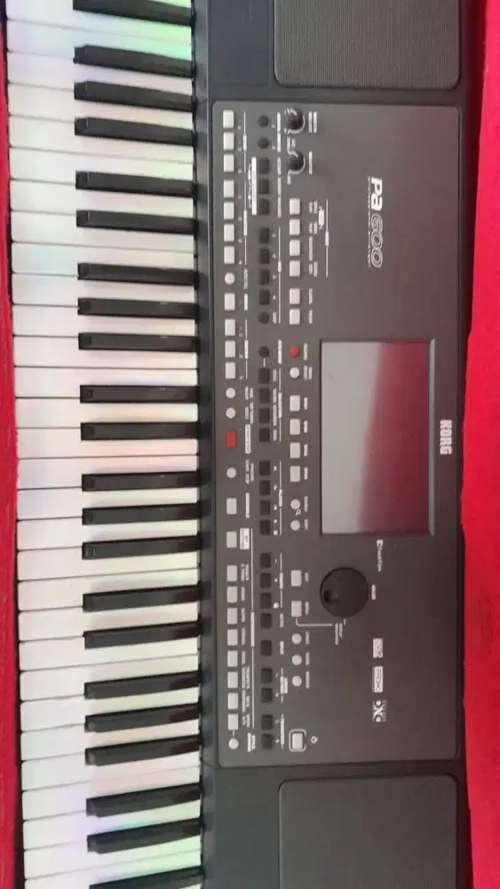 Keyboard KORG PA600 V2 Full Set Seperti Baru