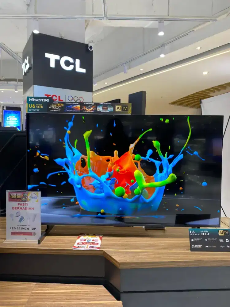 HISENSE 4K Mini LED Google TV 55 inch