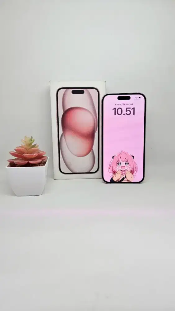 iPhone 15 128 GB - BH 99% CC 226 (Pink) iBox/Resmi 02-05-2026 LIKE NEW