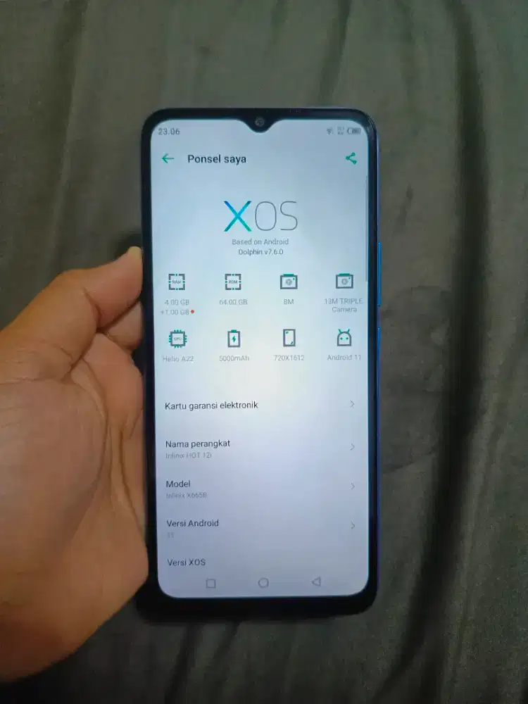 Infinix Hot 12i Ram 4+1/64