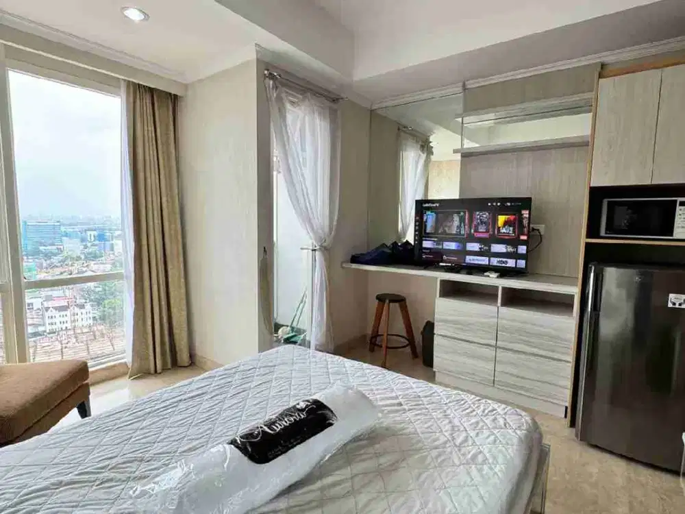 Disewakan Apartemen Menteng Park – Studio Low Floor, Tower Diamond
