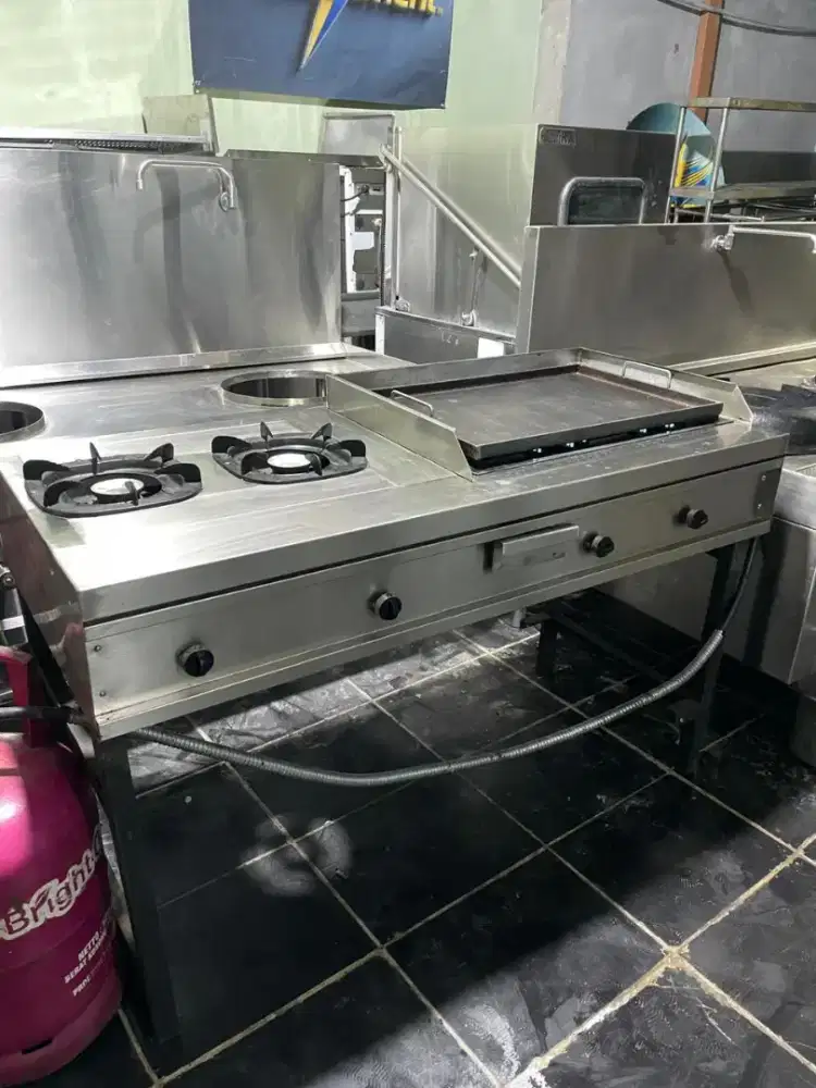 Teppanyaki w/ Dual Stove Low Pressure