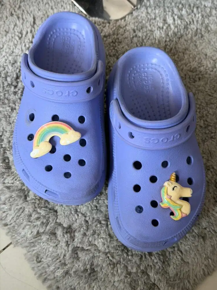 CROCS PURPLE C 11