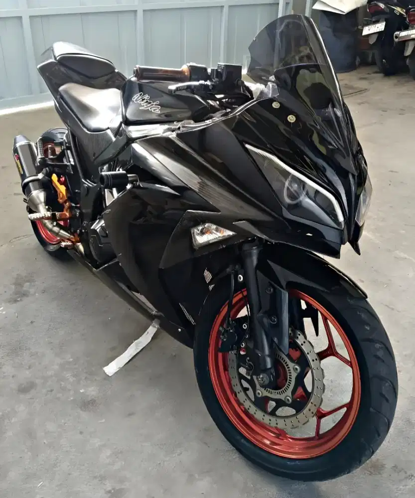 Ninja fi abs 2013 modif carbon pajak on