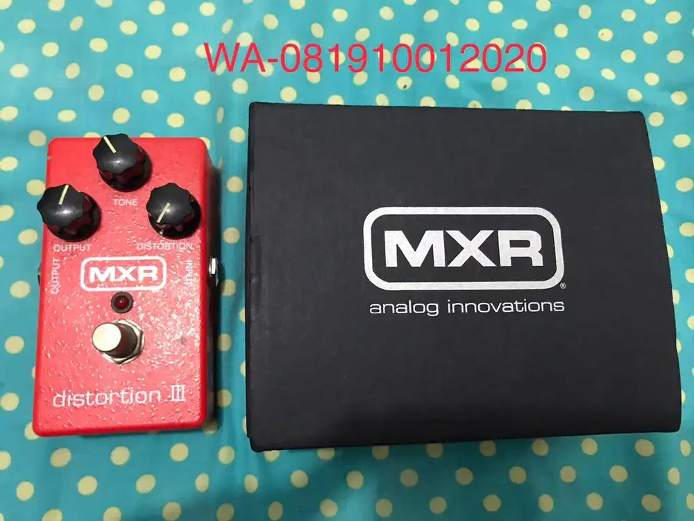 Efek Gitar MXR Distortion III mulus