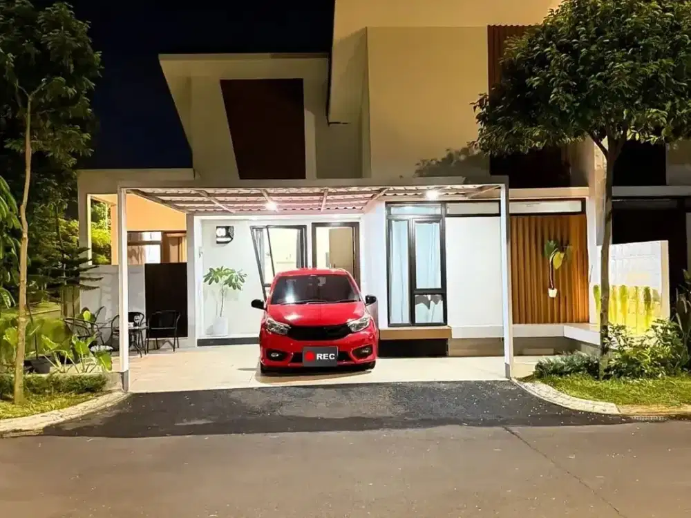 RUMAH MINIMALIS SIAP HUNI 2 LANTAI DI CLUSTER PODOMORO PARK DEKAT TOL BUAHBATU