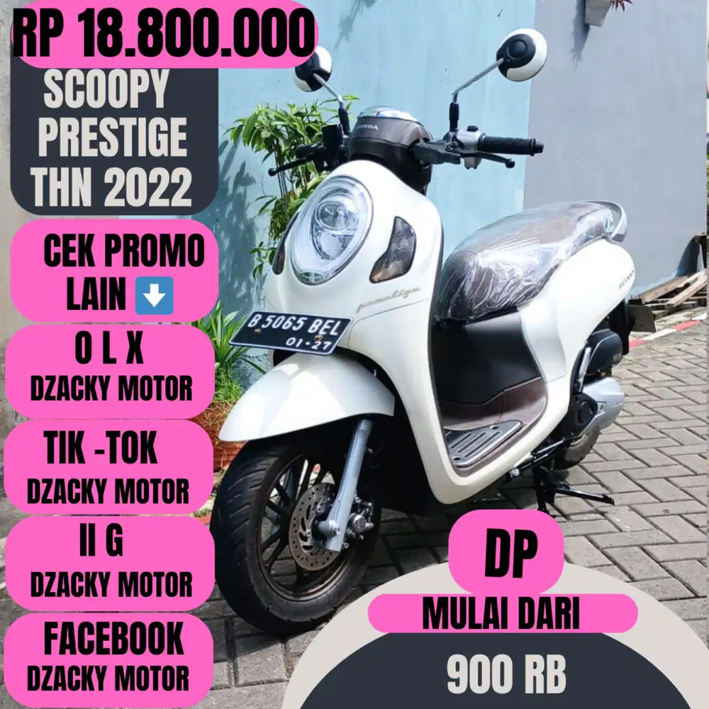 SCOOPY PRESTIGE THN 2022