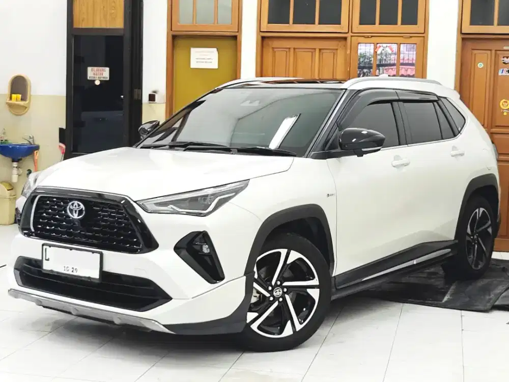 2024 Asli New Yaris Cross GR Sport Hybrid TSS HV Automatic Putih 2023