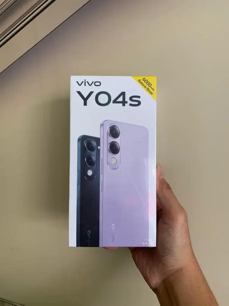 VIVO Y04S RAM 4/128 GB (BARU, GARANSI RESMI)